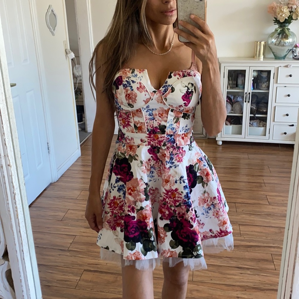🪞 corset floral dreams dress